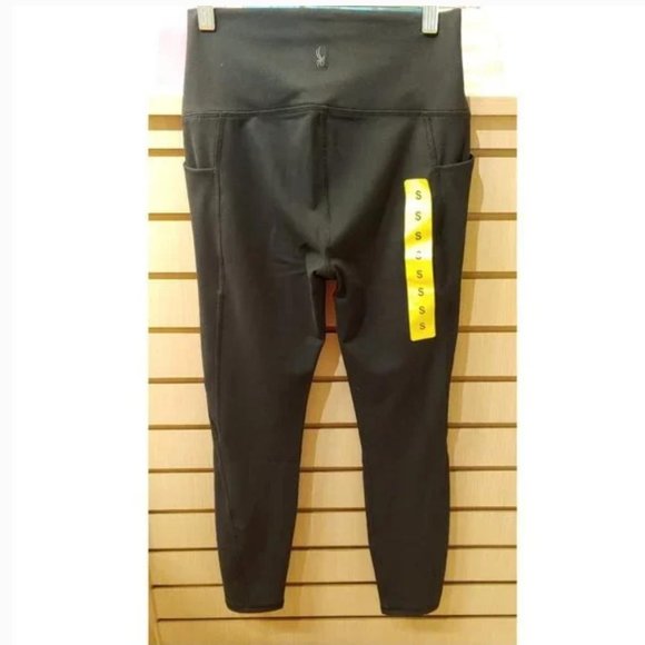Spyder Women Performance High Rise Tight--Black - Picture 3 of 8